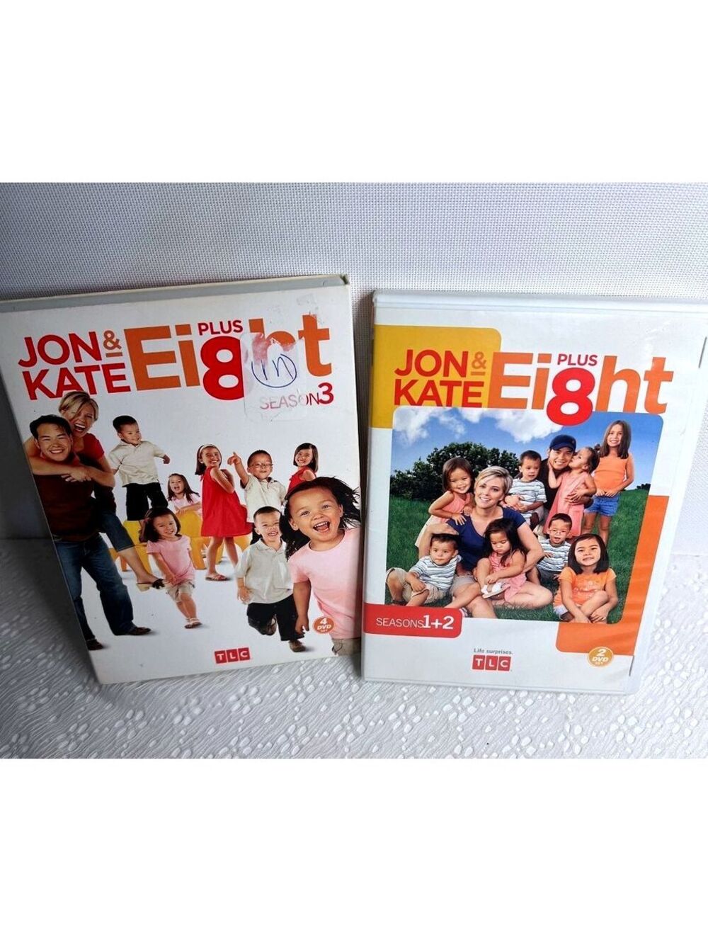 Jon & Kate Plus 8 Seasons 1 ,2 & 3 DVD set